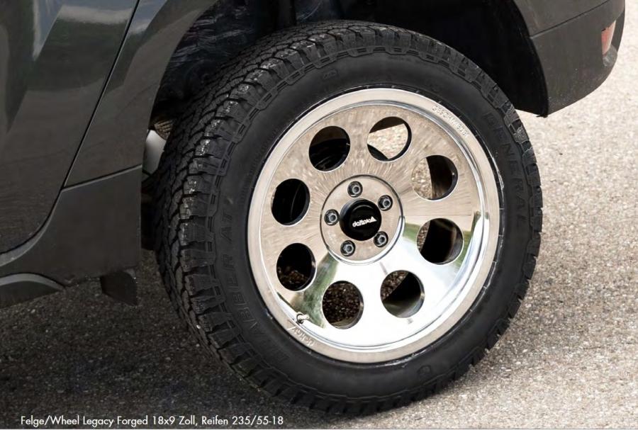 Колеса Dacia Duster Off-Road Package by Delta 4x4 2019 года  (фото 9 из 15)